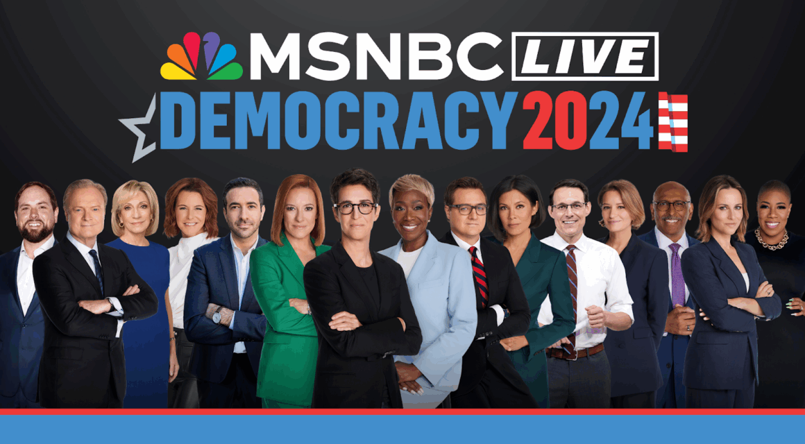 MSNBC Host and Anchors Stand Ready to Deliver Insight at MSNBC LIVE Democracy 2024