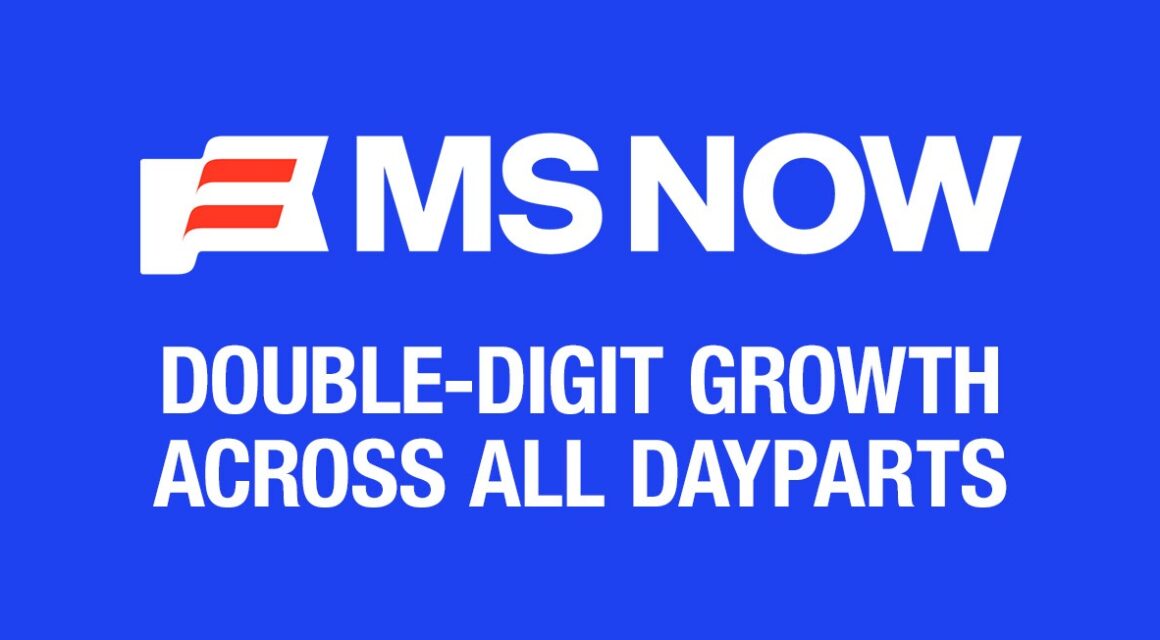 MS NOW Double-Digit Growth Across All Dayparts